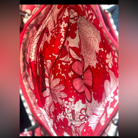 Vintage Checkered bag by Isabella Fiore (READ DESCRIPTION & SEE PICS) - Picture 8 of 12